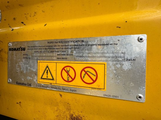 Komatsu PW180-11 PW180-11 2019 2 Wheeled Excavators image 29