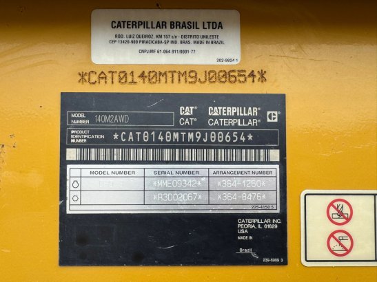 Caterpillar 140M2 AWD 140M2 AWD 2012 2 Motor graders image 28