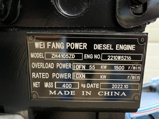 Giga power LT-W50-GF 62.5 kVA Open generator Giga power LT-W50-GF 62.5 kVA Open generator 2022 1 Generators image 15