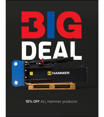 Hammer GR210D (fits 24-35 ton excavator) Hammer GR210D (fits 24-35 ton excavator) 2022 1 image 11