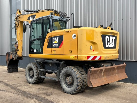 Caterpillar M318F M318F 2015 2 Wheeled Excavators image 3