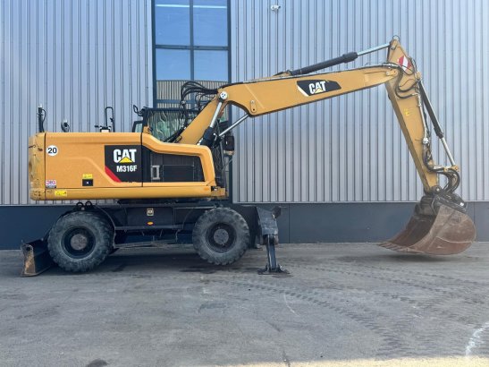 Caterpillar M316F Mobile excavator M316F Mobile excavator 2017 2 Crawler Excavators image 4