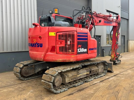 Komatsu PC138US - Tripple boom + blade PC138US - Tripple boom + blade 2017 2 Crawler Excavators image 50