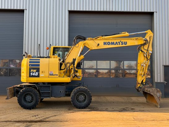 Komatsu PW148-10 PW148-10 2017 2 Wheeled Excavators image 6