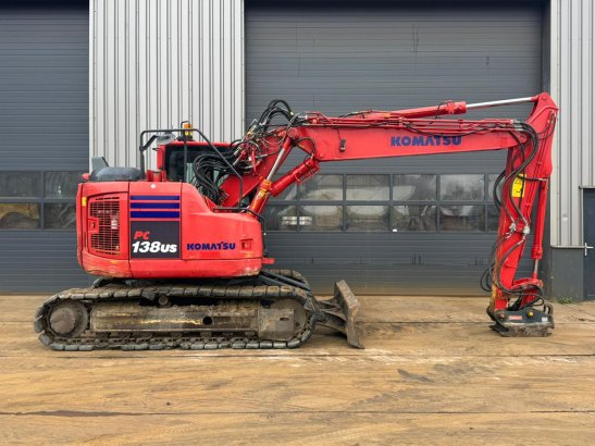 Komatsu PC138US - Tripple boom + blade PC138US - Tripple boom + blade 2017 2 Crawler Excavators image 51