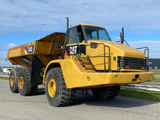 Caterpillar 740 740 2008 2 Articulated Dump Trucks image 6