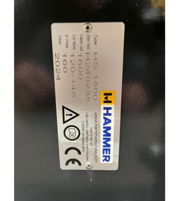 Hammer HS1500 Hammer HS1500 2024 1 image 21