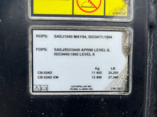 Caterpillar CB534D CE / EPA CB534D CE / EPA 2006 2 image 24