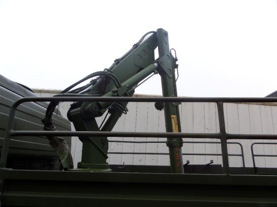 MercedesBenz 1017 4X4 ex army reconditioned white with crane MercedesBenz 1017 4X4 ex army reconditioned white with crane ...