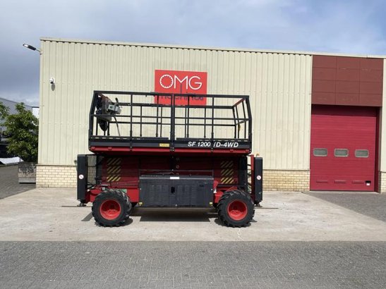 2001 Airo SF1200-D-4WD, 4x4 Schaar hoogwerker, 14 meter AIRO SF1200-D-4WD, 4x4 Schaar hoogwerker, 14 meter 2001 2 image 15