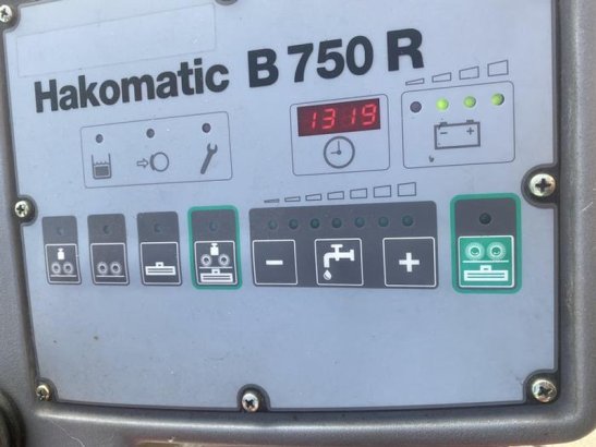 Hako Hakomatic B750R, Schrobmachine Hako Hakomatic B750R, Schrobmachine 2009 2 image 9