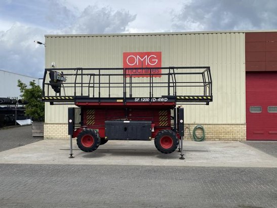 2001 Airo SF1200-D-4WD, 4x4 Schaar hoogwerker, 14 meter AIRO SF1200-D-4WD, 4x4 Schaar hoogwerker, 14 meter 2001 2 image 4