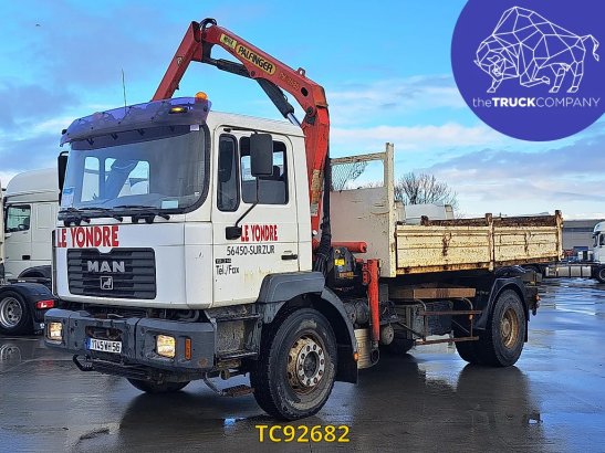 MAN F 2000 19.314 F 2000 19.314 1998 2 Tipper trucks image 16