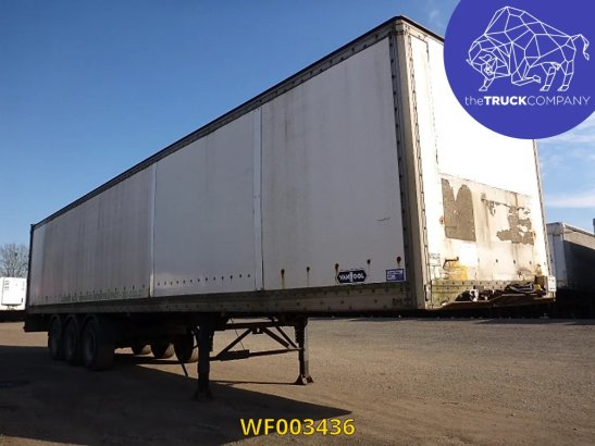 Vanhool Closed Box Van Hool 1991 2 Box semi-trailers