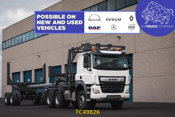 DAF CF 85 TIMBER TRUCK w STACKABLE DOLLY CF 85 1 image 16