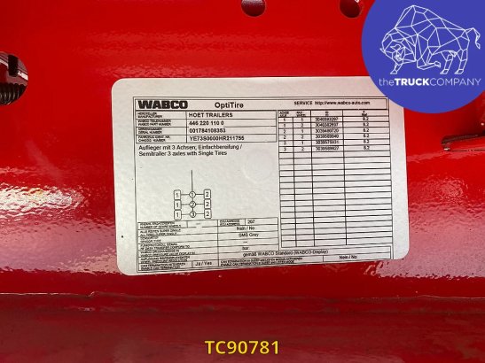 Hoet Trailers HT.SPS.HD Flatbed Hoet Trailers HT.SPS.HD 2025 1 image 10