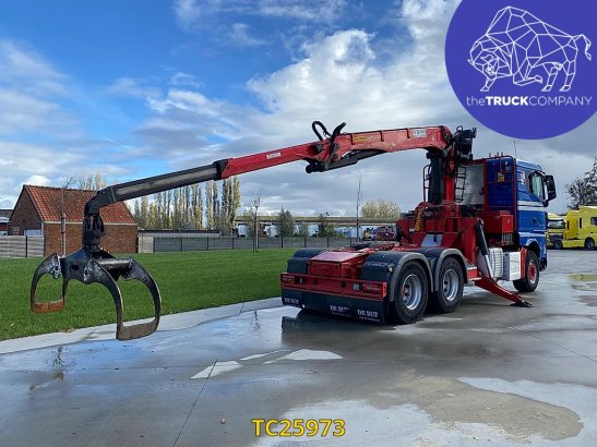 MAN TGX 33.640 Forestry truck / Timber crane / Epsilon S300L83 TGX 33.640 + PALFINGER EPSILON CRANE S300L83 2023 2 Tractor...