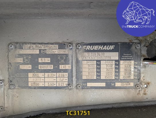 Fruehauf Closed Box 2008 2 Box semi-trailers image 10