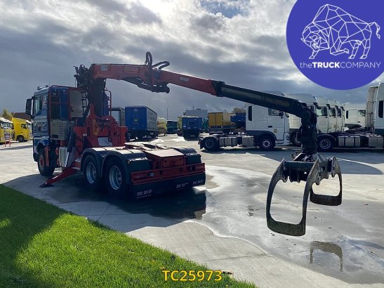 MAN TGX 33.640 Forestry truck / Timber crane / Epsilon S300L83 TGX 33.640 + PALFINGER EPSILON CRANE S300L83 2023 2 Tractor...