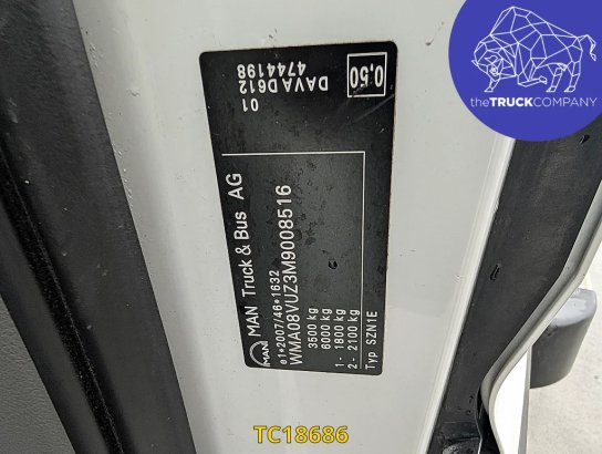 MAN TGE 180 - BOX TGE 180 - BOX 2021 2 image 11