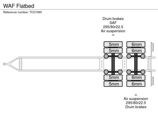 WAF Flatbed WAF 1995 2 image 11