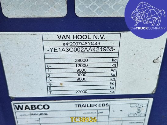 Vanhool 30 ‘ , 20’. ADR Container Transport Van Hool 30 ‘ , 20’. ADR 2015 2 image 11