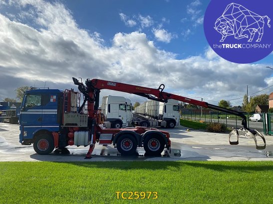 MAN TGX 33.640 Forestry truck / Timber crane / Epsilon S300L83 TGX 33.640 + PALFINGER EPSILON CRANE S300L83 2023 2 Tractor...