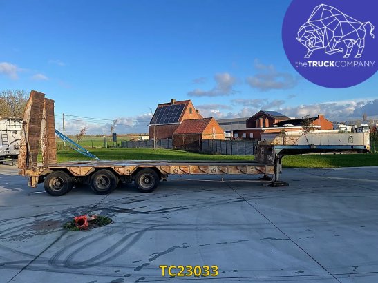 Kaiser Low-bed Kaiser 1989 2 Lowloader semi-trailers image 12