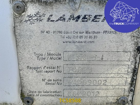 Vanhool Frigo Van Hool 2012 2 image 12