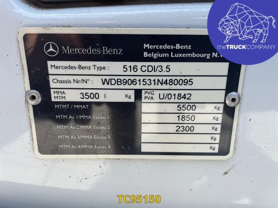 Mercedes-Benz Sprinter 316 CDI - KOFFER Mercedes-Benz Sprinter 316 CDI - KOFFER 2011 2 image 27