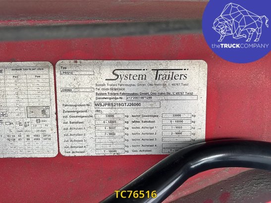 System Trailers Frigo SYSTEM TRAILERS 2016 2 Refrigerated semi trailers image 40