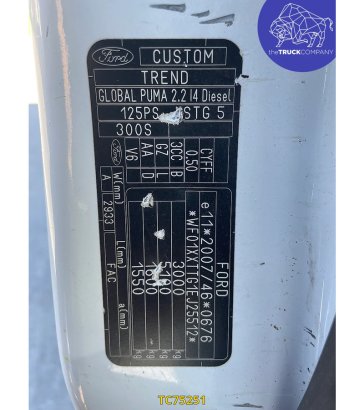 Ford Transit Transit kombi 130.35 9 places Transit kombi 130.35 9 places 2014 2 image 13