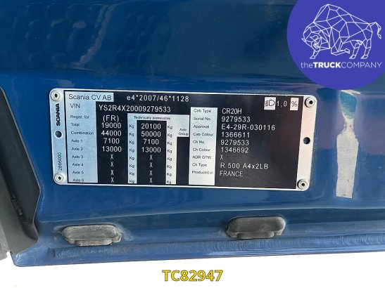 Scania R 500 R 500 2021 2 Tractor Units image 13