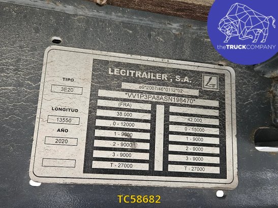 LeciTrailer Flatbed Lecitrailer 2020 2 image 39