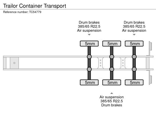 Trailor Container Transport Trailor 2005 2 image 37