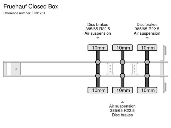 Fruehauf Closed Box 2008 2 Box semi-trailers image 14