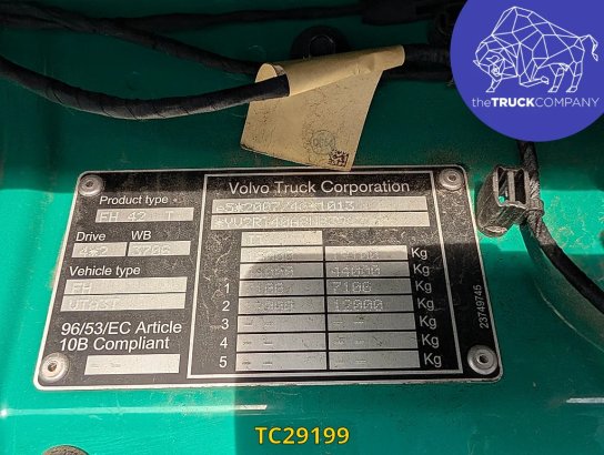 Volvo FH 500 3292 2022 2 Tractor Units image 29