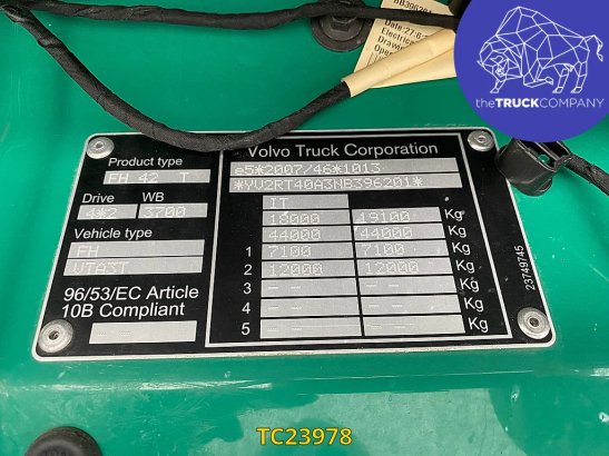 Volvo FH 500 3292 2022 2 Tractor Units image 15