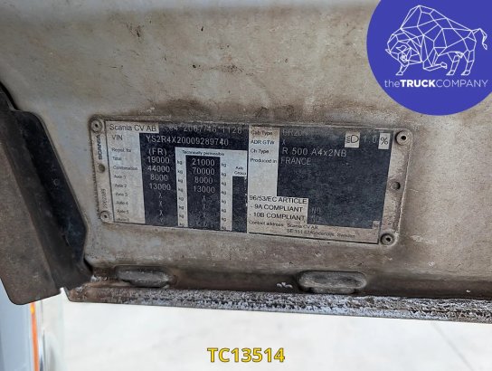 Scania R 500 R 500 2021 2 Tractor Units image 15