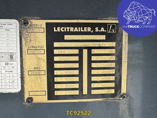 LeciTrailer Curtainsides Lecitrailer 2018 2 image 30