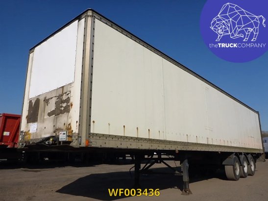 Vanhool Closed Box Van Hool 1991 2 Box semi-trailers image 2