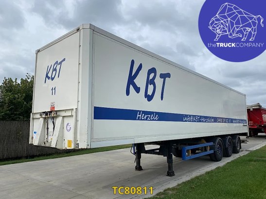 Vanhool Closed Box Van Hool 2010 2 Box semi-trailers image 17