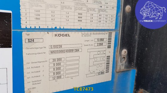 Kögel Flatbed Kögel 2008 2 image 14
