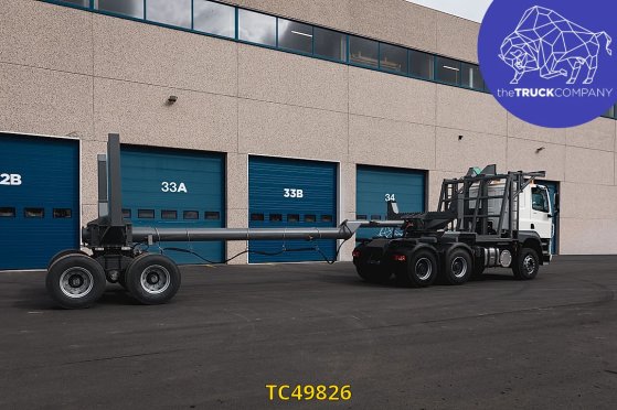 DAF CF 85 TIMBER TRUCK w STACKABLE DOLLY CF 85 1 image 3