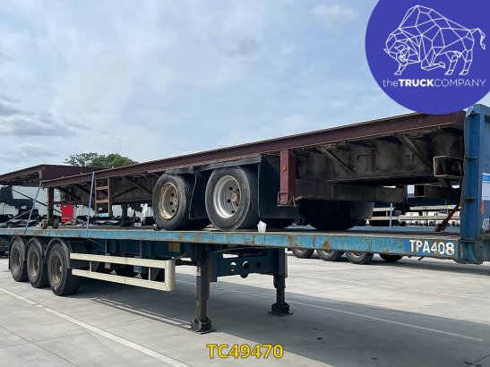 Vanhool Low-bed Van Hool 1992 2 Lowloader semi-trailers image 23