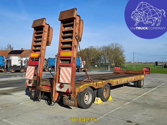 Gheysen & Verpoort Low-bed GHEYSEN & VERPOORT 1990 2 Lowloader trailers image 3