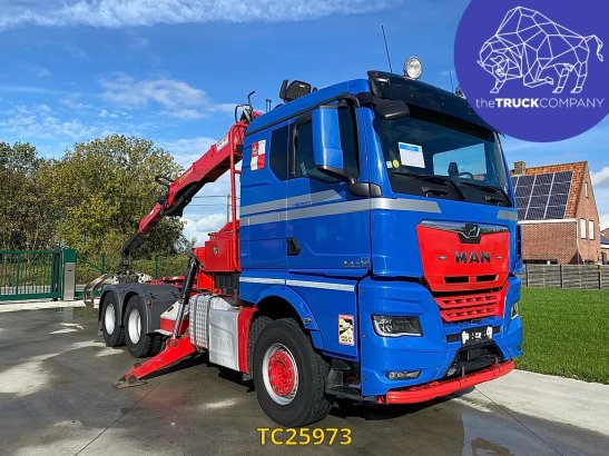 MAN TGX 33.640 Forestry truck / Timber crane / Epsilon S300L83 TGX 33.640 + PALFINGER EPSILON CRANE S300L83 2023 2 Tractor...