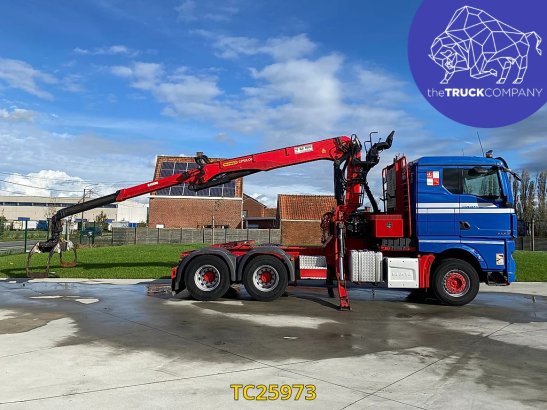 MAN TGX 33.640 Forestry truck / Timber crane / Epsilon S300L83 TGX 33.640 + PALFINGER EPSILON CRANE S300L83 2023 2 Tractor...