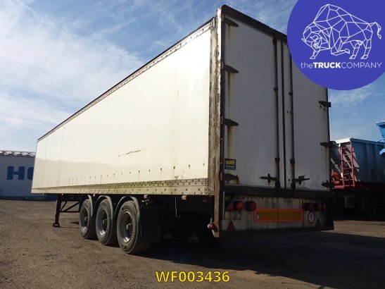 Vanhool Closed Box Van Hool 1991 2 Box semi-trailers image 7