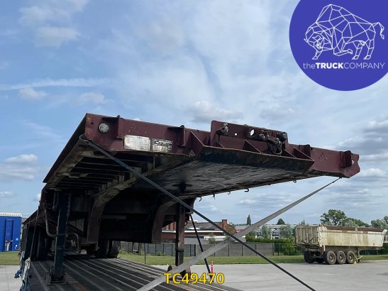 Vanhool Low-bed Van Hool 1992 2 Lowloader semi-trailers image 8